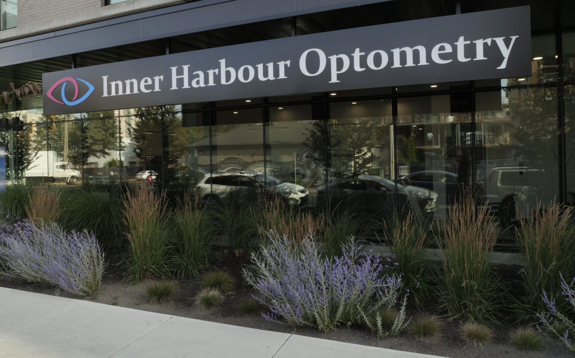 Inner Harbour Optometry sign